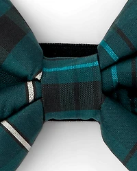 Baby Girls Plaid Bow Headwrap