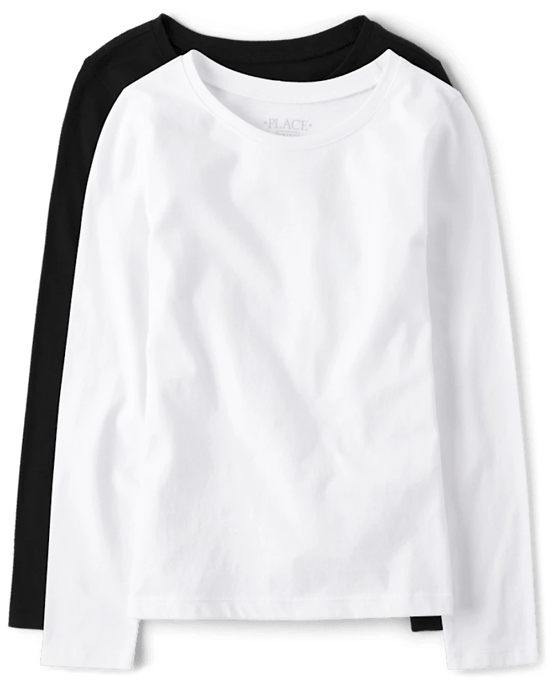 Girls Tee Shirt 2-Pack