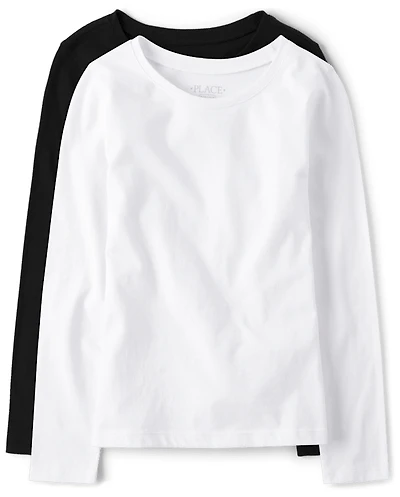 Girls Tee Shirt 2-Pack