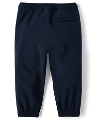 Baby And Toddler Boys Quick Dry Pull On Jogger Pants 2-Pack