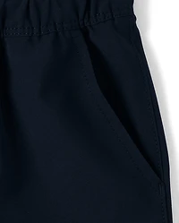 Baby And Toddler Boys Quick Dry Pull On Jogger Shorts