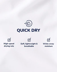 Girls Uniform Quick Dry Chino Shorts 2-Pack