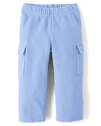 Baby And Toddler Garment Dyed Premium Fleece 2-Piece Outfit Set