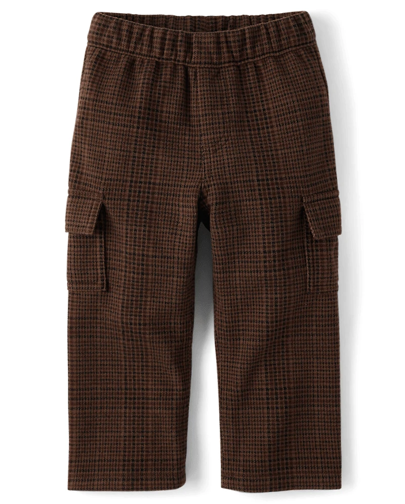 Baby And Toddler Boys Plaid 2-Piece Outfit Set