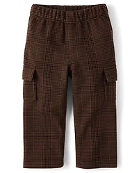 Baby And Toddler Boys Plaid 2-Piece Outfit Set