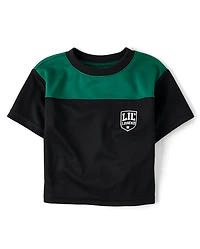 Baby And Toddler Boys Quick Dry Mesh 2-Piece Outfit Set