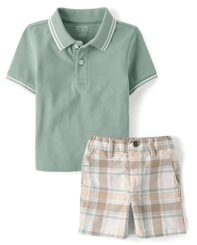 Baby And Toddler Boys Tipping 2-Piece Outfit Set