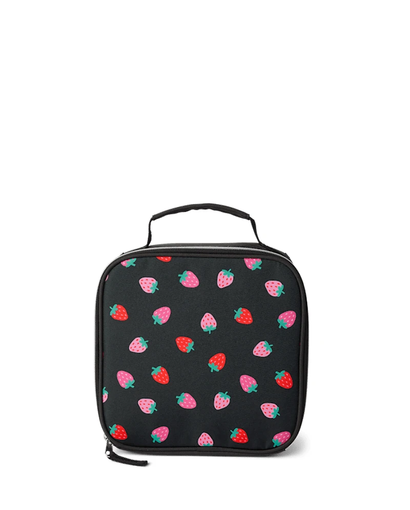 Girls Strawberry Backpack 2-Piece Set