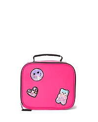Girls Shakey Icon Patch Backpack 2-Piece Set
