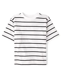 Boys Striped Tee 4-Pack