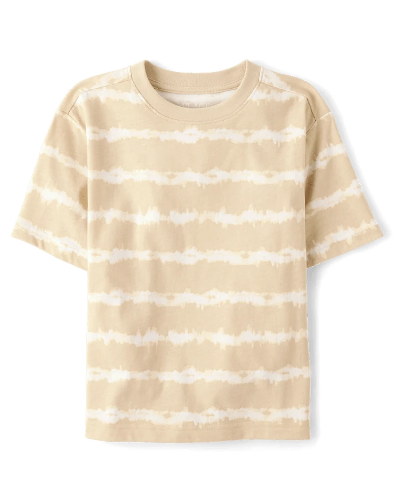 Boys Tie Dye Striped Tee 2-Pack
