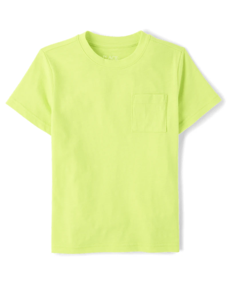 Boys Pocket Tee 4-Pack
