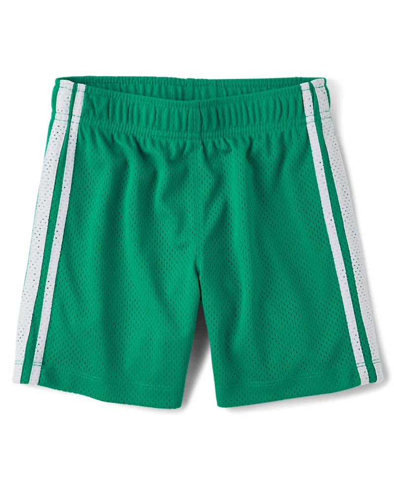 Kids Quick Dry Athletic Division Varsity Mesh 2-Piece Outfit Set