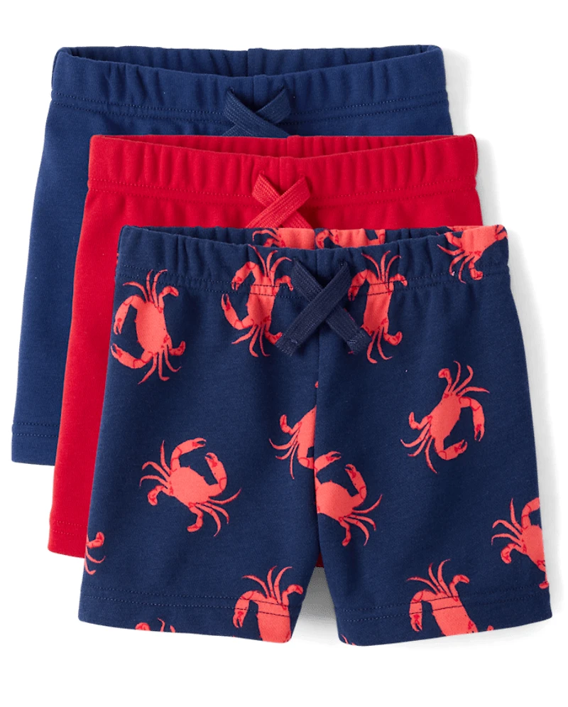Baby And Toddler Boys Crab 6-Piece Outfit Set