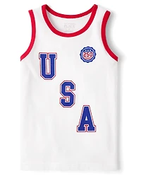 Baby And Toddler Boys USA 2-Piece Outfit Set