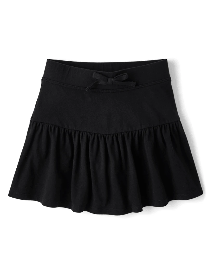 Girls Tiered Skort 4-Pack