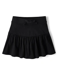 Girls Tiered Skort 4-Pack