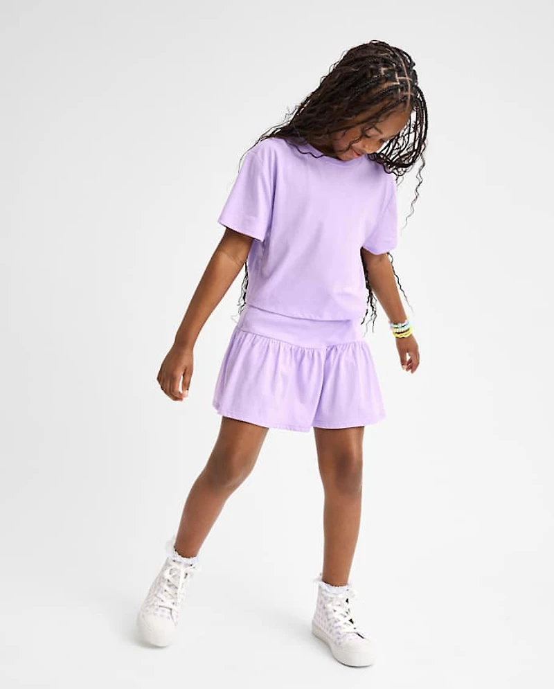 Girls Tiered Skort 4-Pack