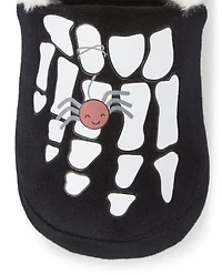 Boys Skeleton Slippers - Gymmies