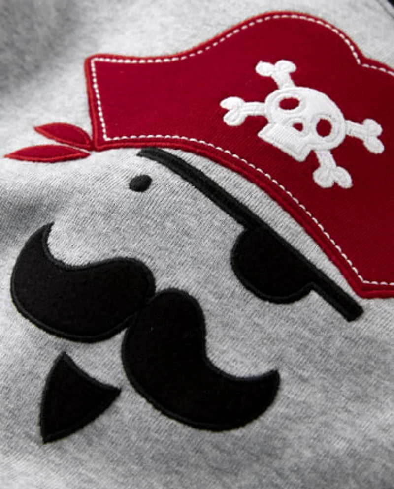 Boys Pirate Cotton 2-Piece Pajamas - Gymmies
