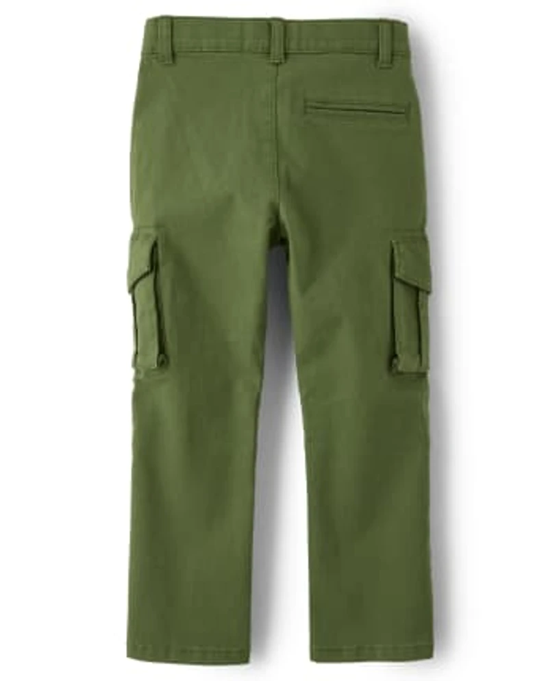 Boys Cargo Pants - Critter Campout