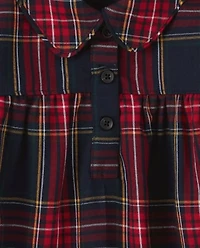 Girls Plaid Flannel Nightgown - Gymmies