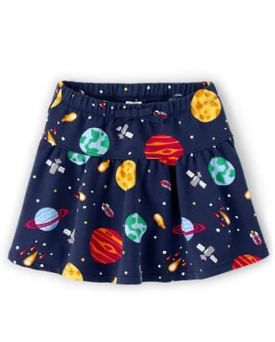 Girls Space Skort - Comet Club