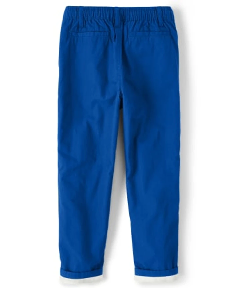 Boys Pull On Pants - Knights and Dragons