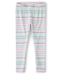 Leggings Fairisle pour fille - Polar Party