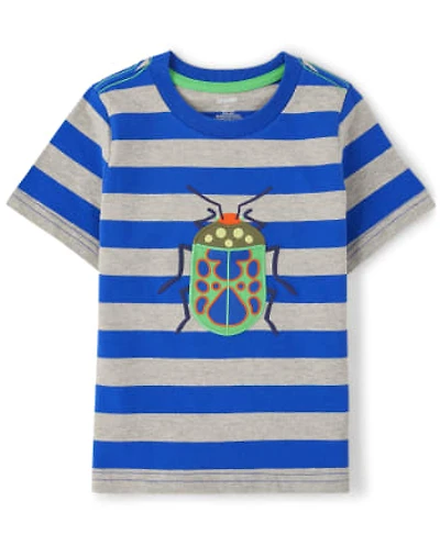 Boys Striped Bug Top - Backyard Explorer