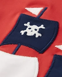 Rashguard pour garçon à motif de bateau pirate - Splish-Splash