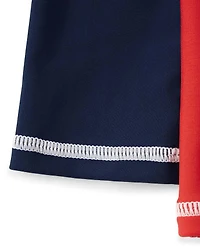 Rashguard pour garçon à motif de bateau pirate - Splish-Splash