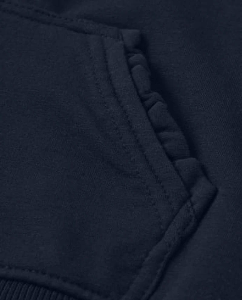 Girls Zip Up Hoodie