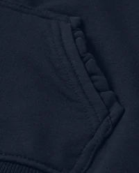 Girls Zip Up Hoodie