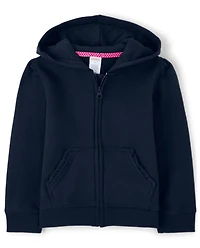 Girls Zip Up Hoodie