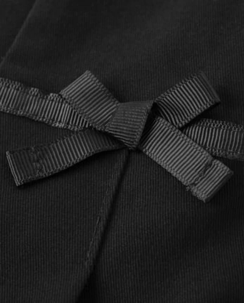 Girls Stain and Wrinkle-Resistant Pleated Jumper