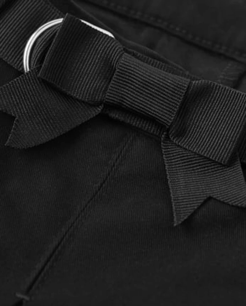 Girls Stain and Wrinkle-Resistant Pleated Skort