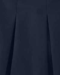 Girls Stain and Wrinkle-Resistant Pleated Skort