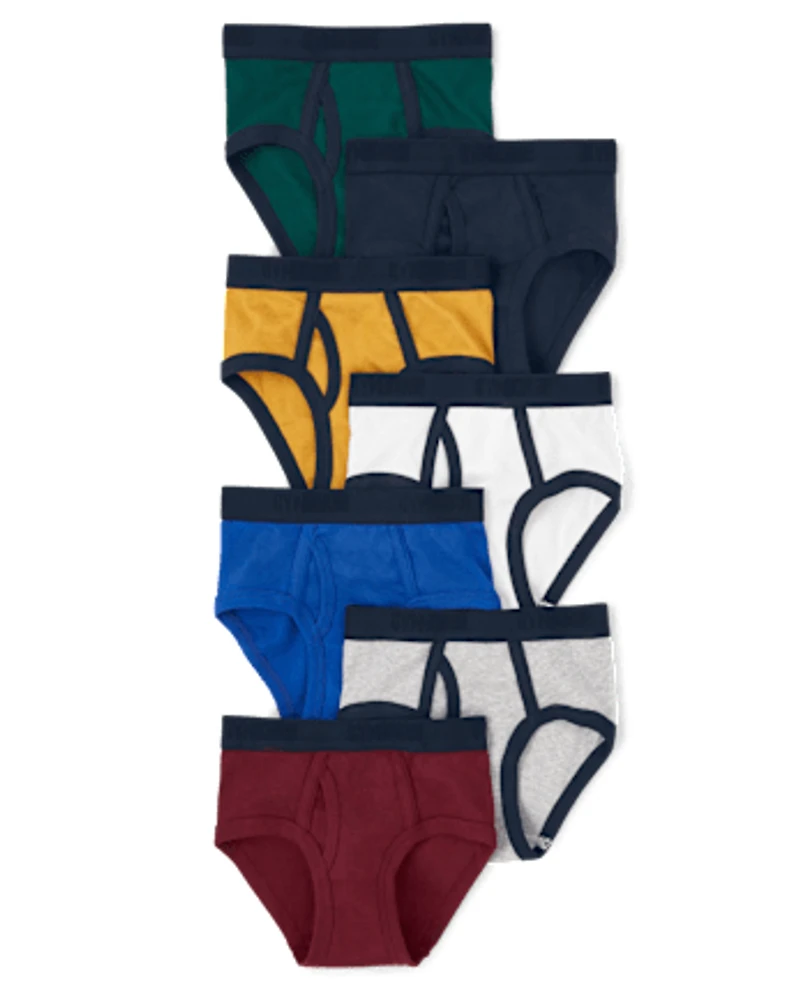 Lot de 7 slips pour garçon - Uniforme