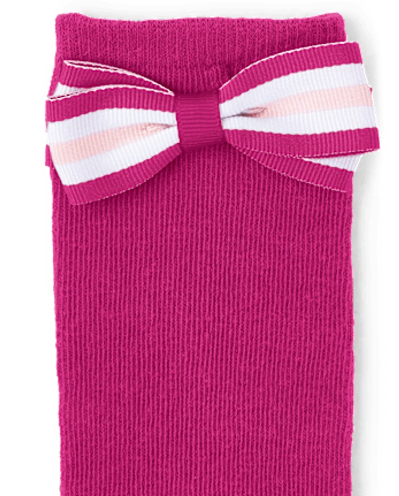 Girls Knee Socks 2-Pack - Uniform