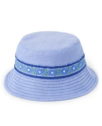 Boys Chambray Bucket Hat - Music Festival