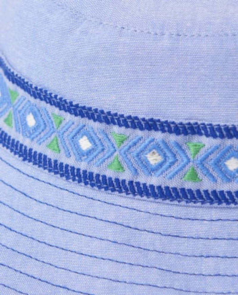 Boys Chambray Bucket Hat - Music Festival
