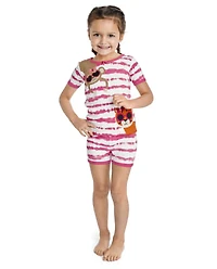 Girls Animal Snug Fit Cotton Pajamas - Gymmies