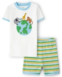 Kids Earth Snug Fit Cotton Pajamas - Gymmies