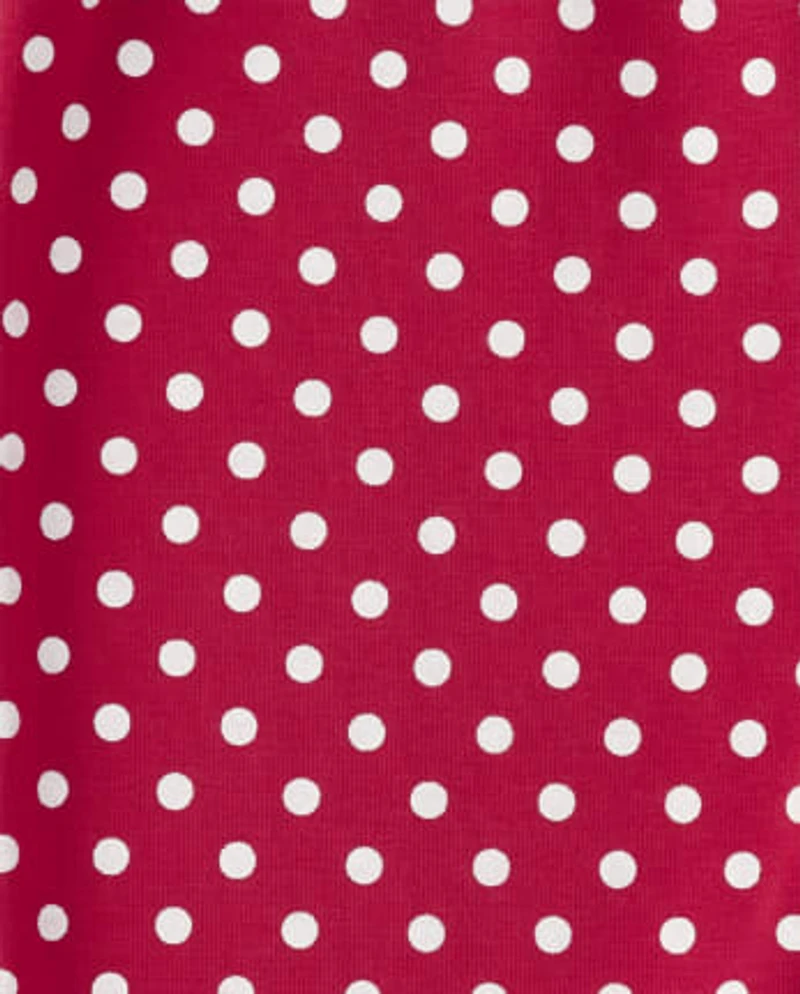 Girls Apple Top And Dot Legging Set - Head of the Class