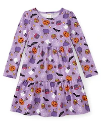 Girls Halloween Dress - Trick or Treat