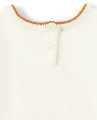 Girls Intarsia Pumpkin Dress - Perfect