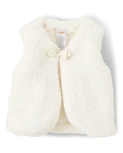 Girls Sherpa Vest - Holiday Express