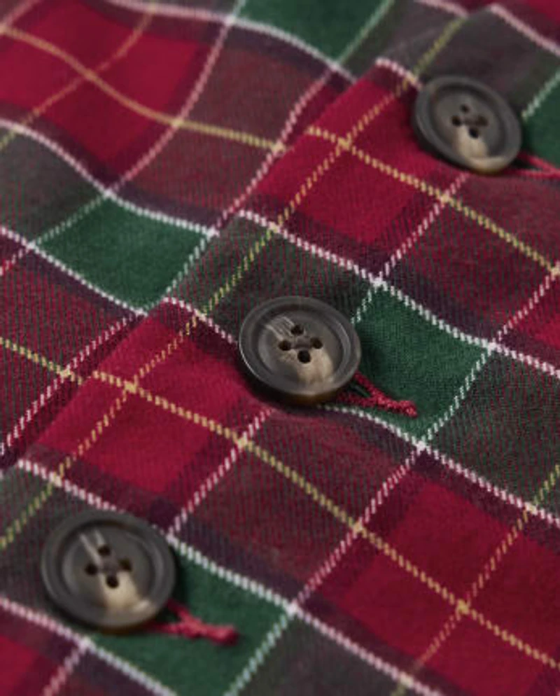 Boys Plaid Vest - Holiday Traditions