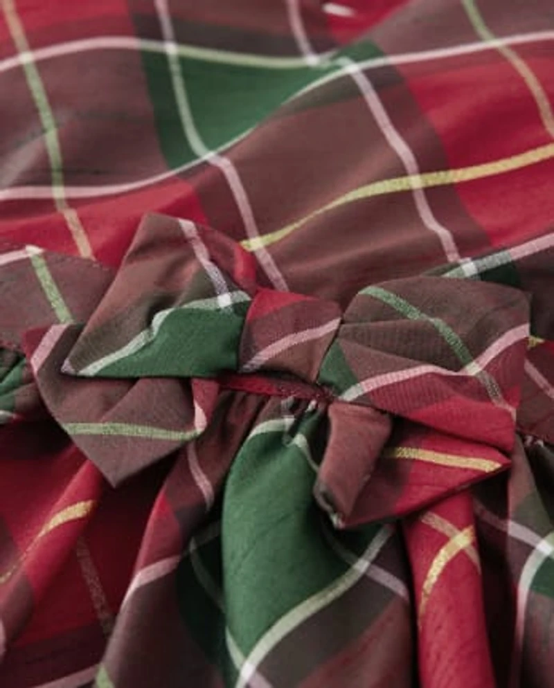 Girls Matching Family Plaid Dress - Holiday Traditions